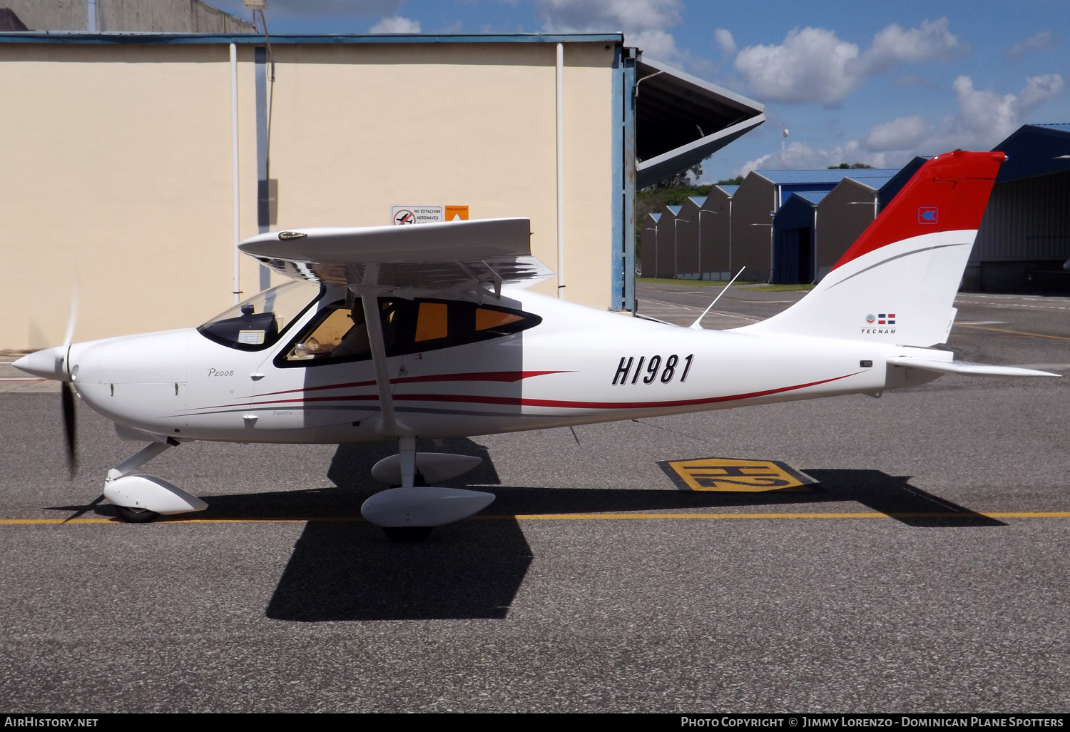 Aircraft Photo of HI981 | Tecnam P-2008 | AirHistory.net #461666