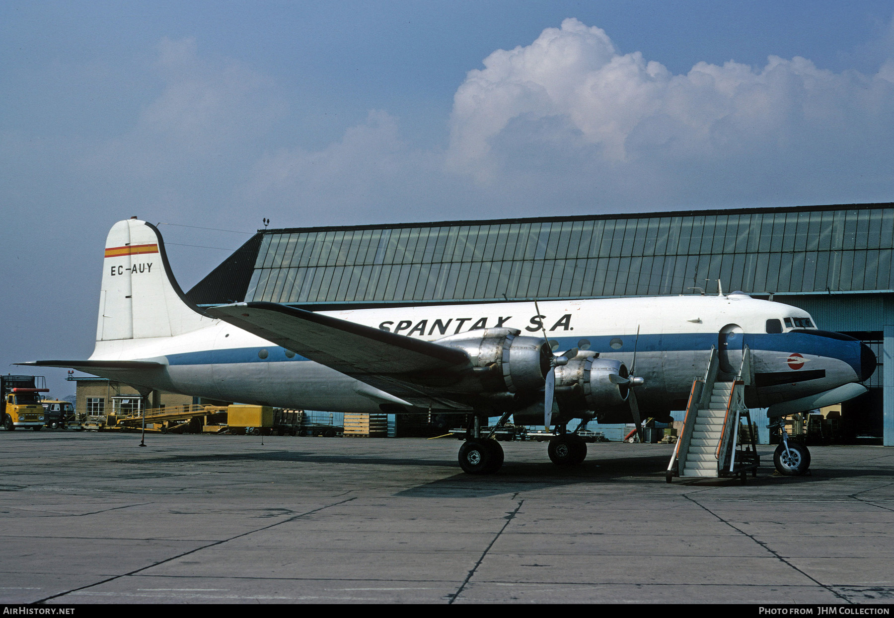 Aircraft Photo of EC-AUY | Douglas C-54D Skymaster | Spantax | AirHistory.net #461719