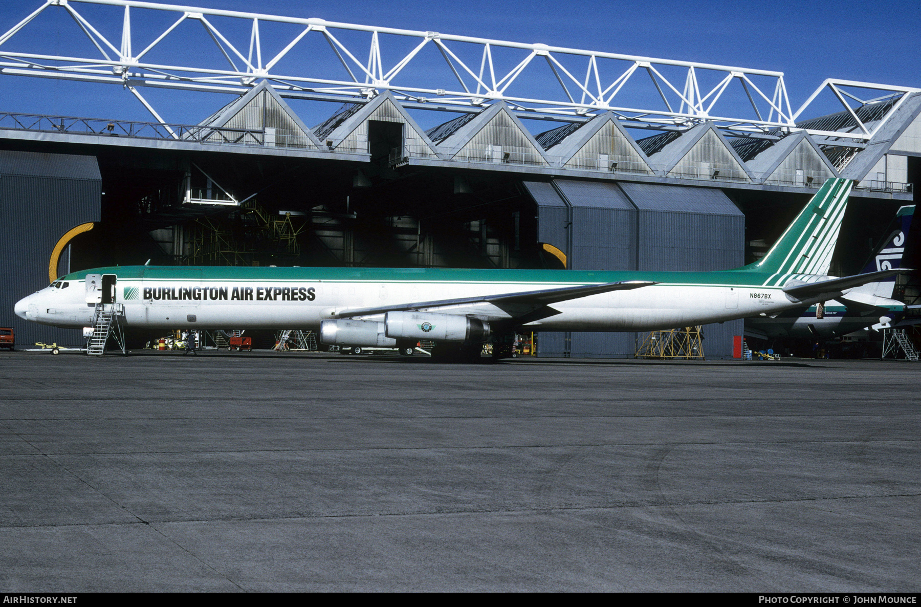 Aircraft Photo of N867BX | McDonnell Douglas DC-8-63(F) | Burlington Air Express | AirHistory.net #461725