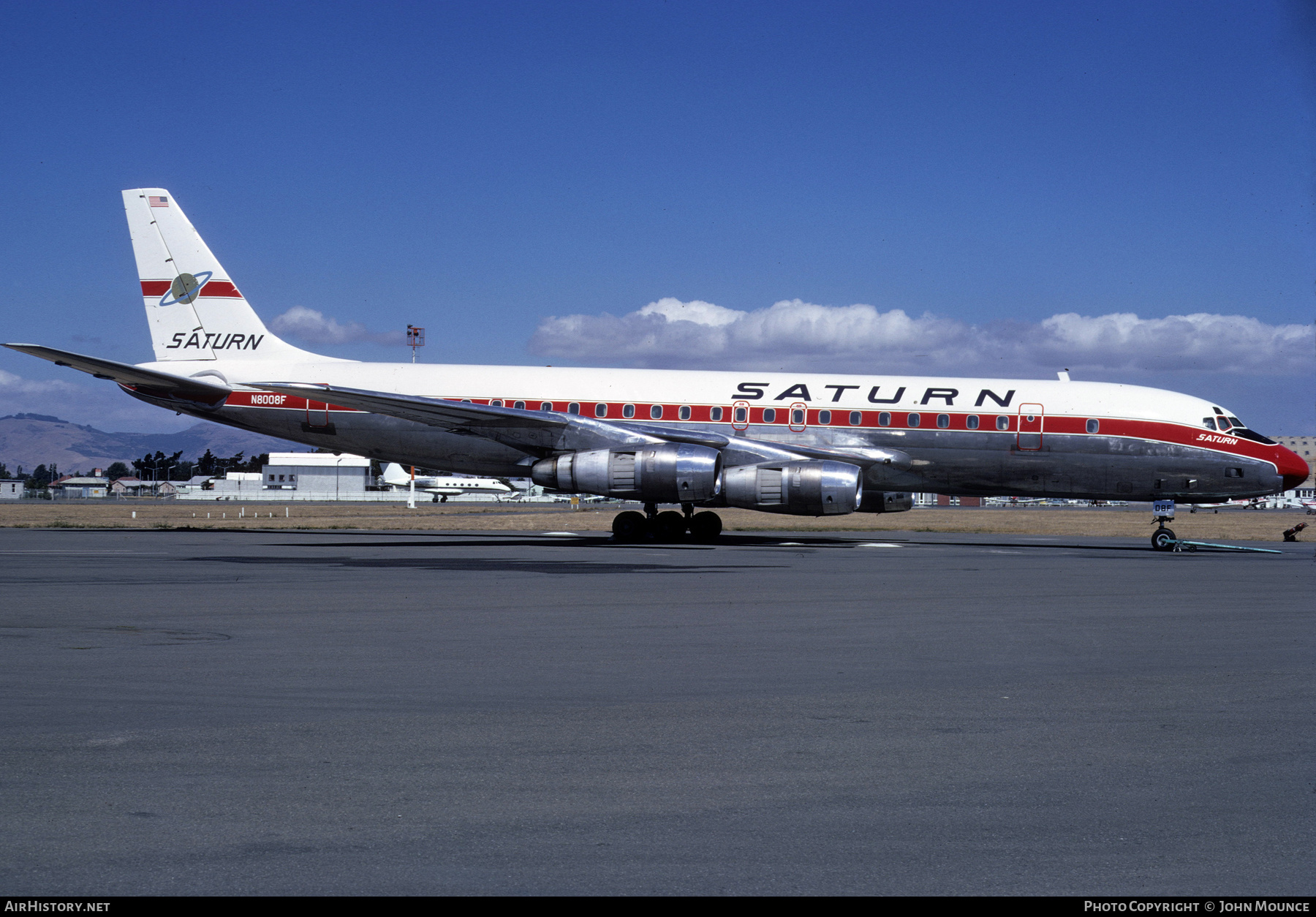Aircraft Photo of N8008F | Douglas DC-8-54CF Jet Trader | Saturn Airways | AirHistory.net #461732