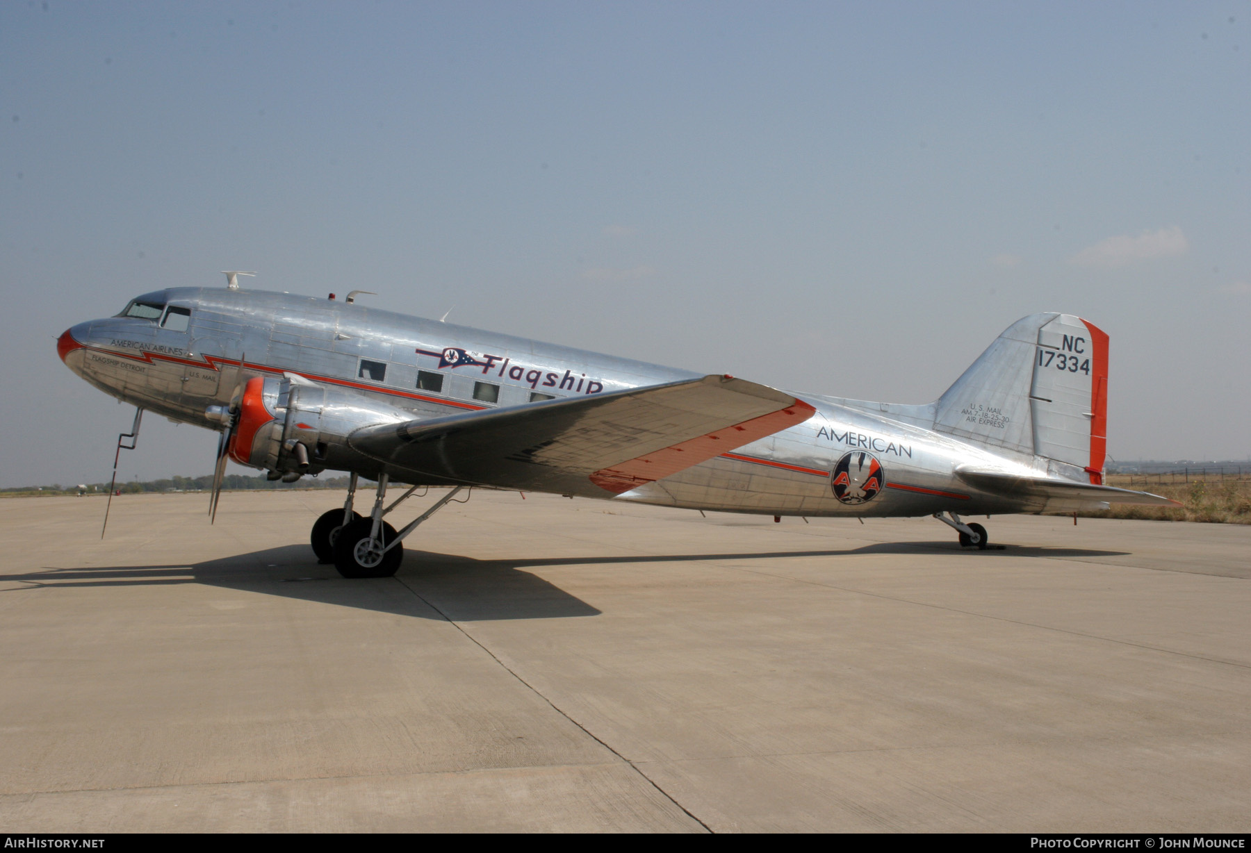 Aircraft Photo of N17334 / NC17334 | Douglas DC-3-178 | Flagship Detroit Foundation | American Airlines | AirHistory.net #461737