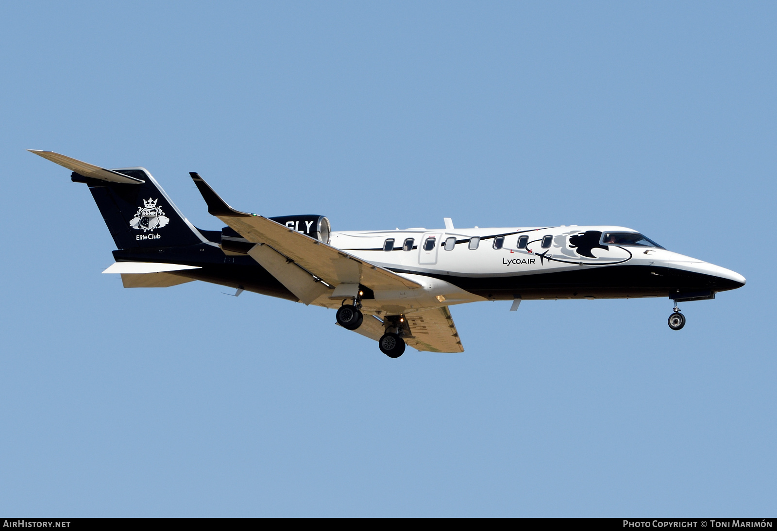 Aircraft Photo of OE-GLY | Learjet 75 | Lycoair | AirHistory.net #461752