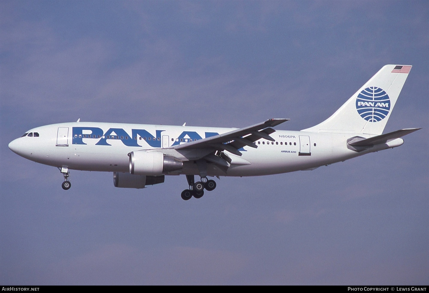 Aircraft Photo of N806PA | Airbus A310-222 | Pan American World Airways - Pan Am | AirHistory.net #461766
