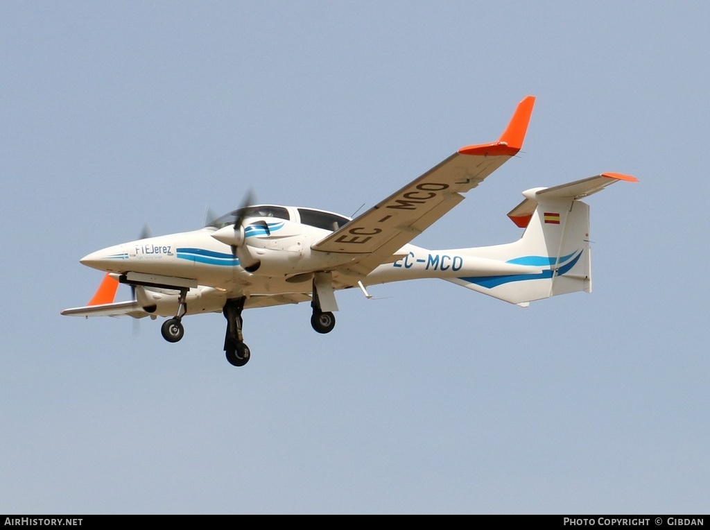 Aircraft Photo of EC-MCO | Diamond DA42 NG Twin Star | Flight Training Europe | AirHistory.net #461768