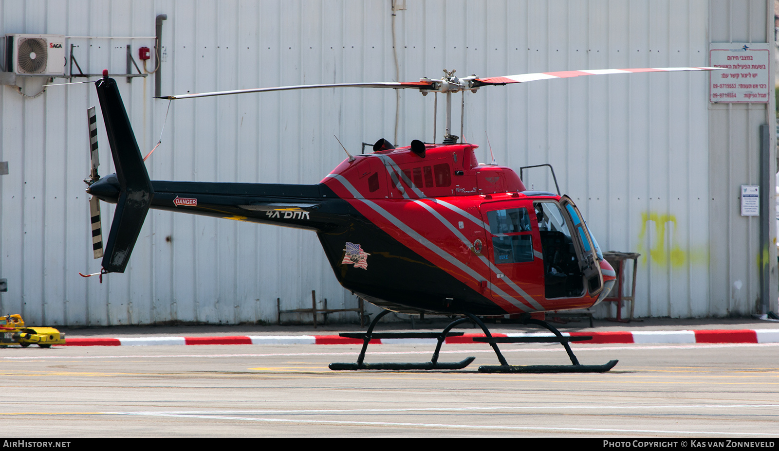 Aircraft Photo of 4X-BHR | Bell 206B-3 JetRanger III | AirHistory.net #461791