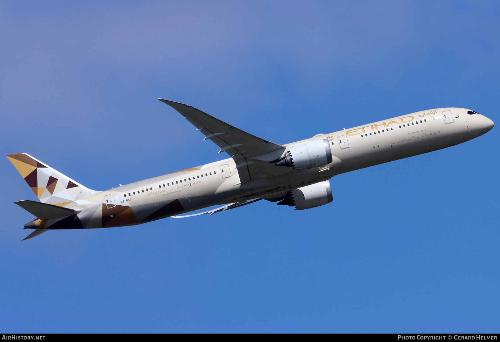 Aircraft Photo of A6-BMG | Boeing 787-10 Dreamliner | Etihad Airways | AirHistory.net #461798