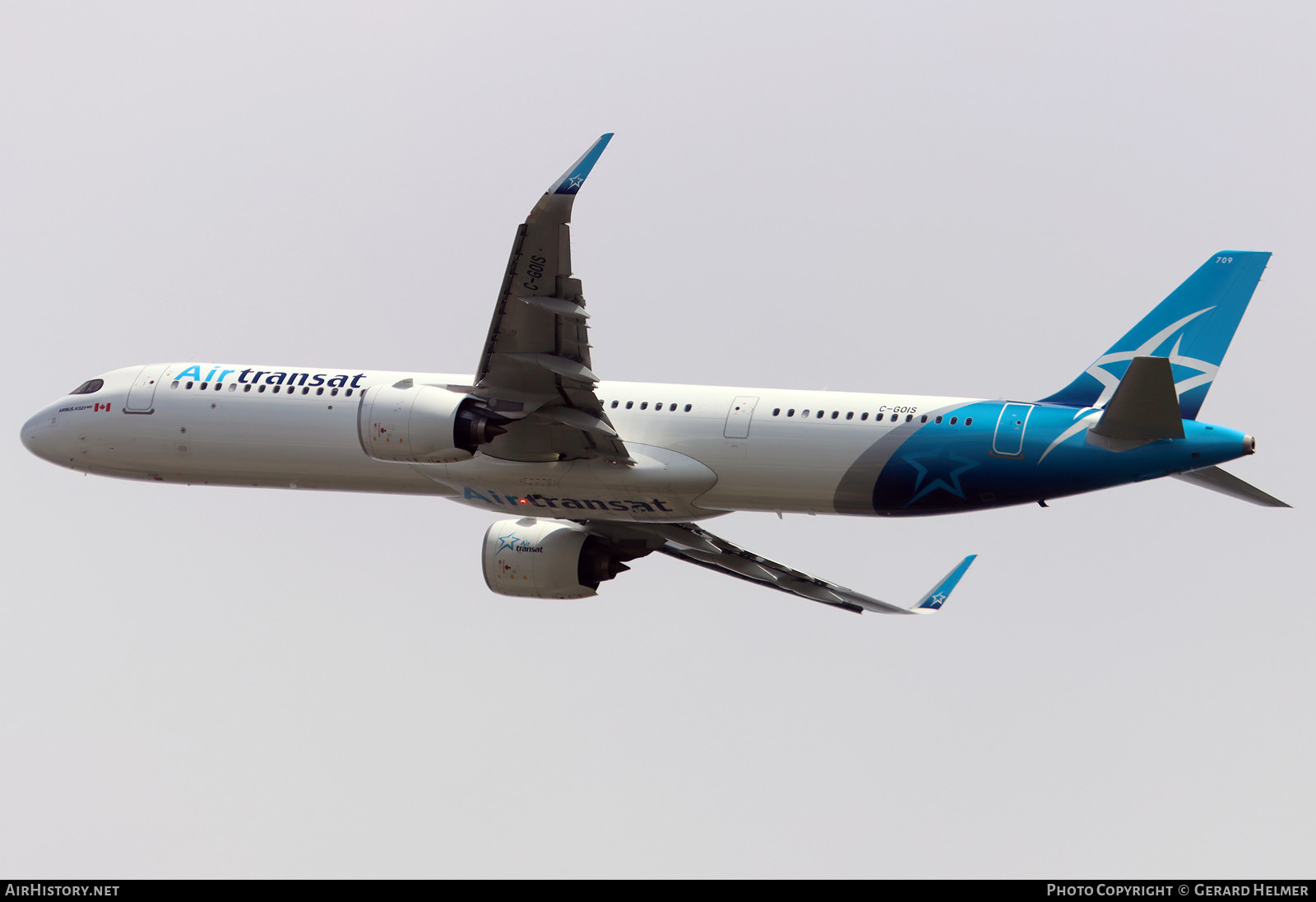 Aircraft Photo of C-GOIS | Airbus A321-271NX | Air Transat | AirHistory.net #461799