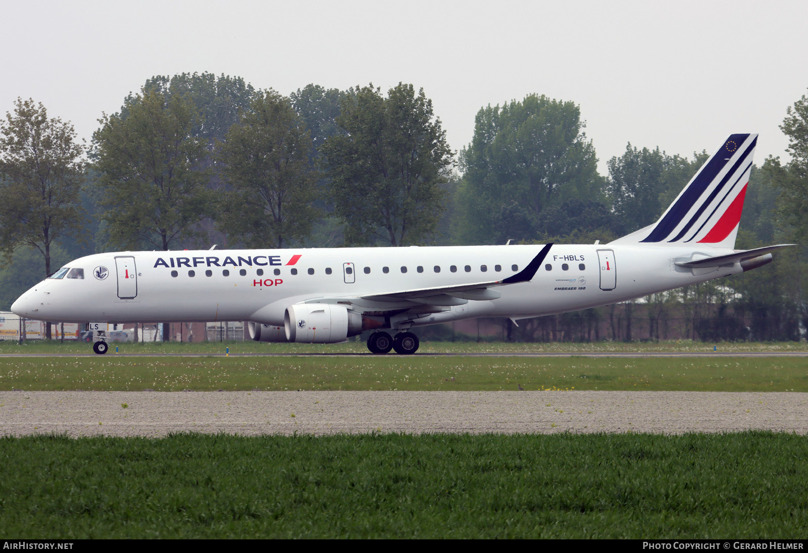 Aircraft Photo of F-HBLS | Embraer 190STD (ERJ-190-100STD) | Air France | AirHistory.net #461801