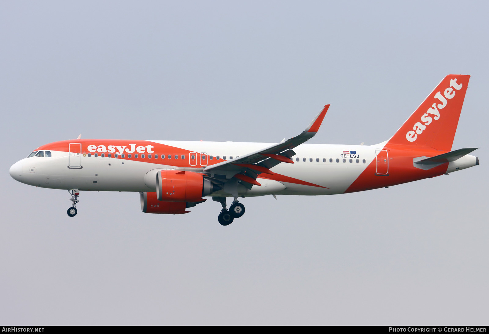 Aircraft Photo of OE-LSJ | Airbus A320-251N | EasyJet | AirHistory.net #461804