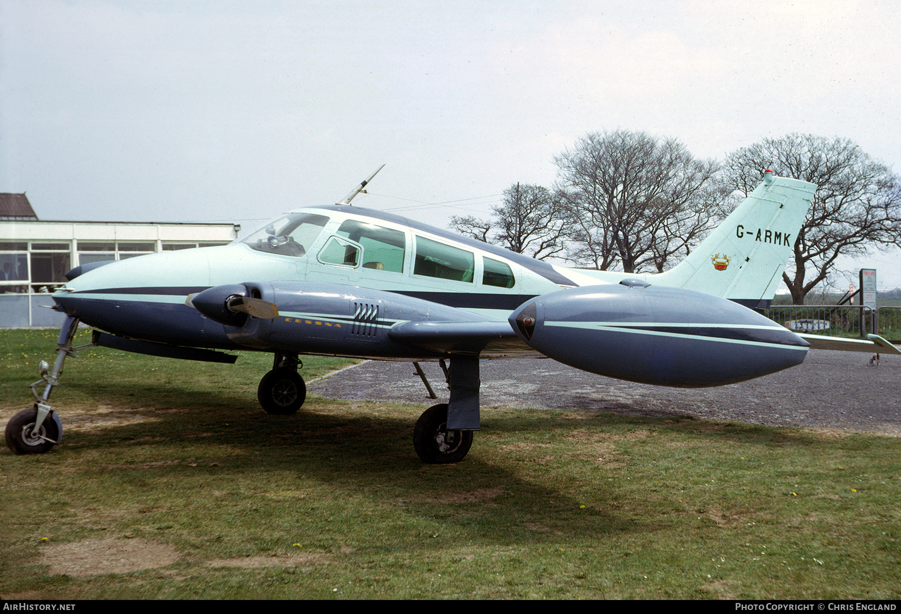 Aircraft Photo of G-ARMK | Cessna 310F | AirHistory.net #461814