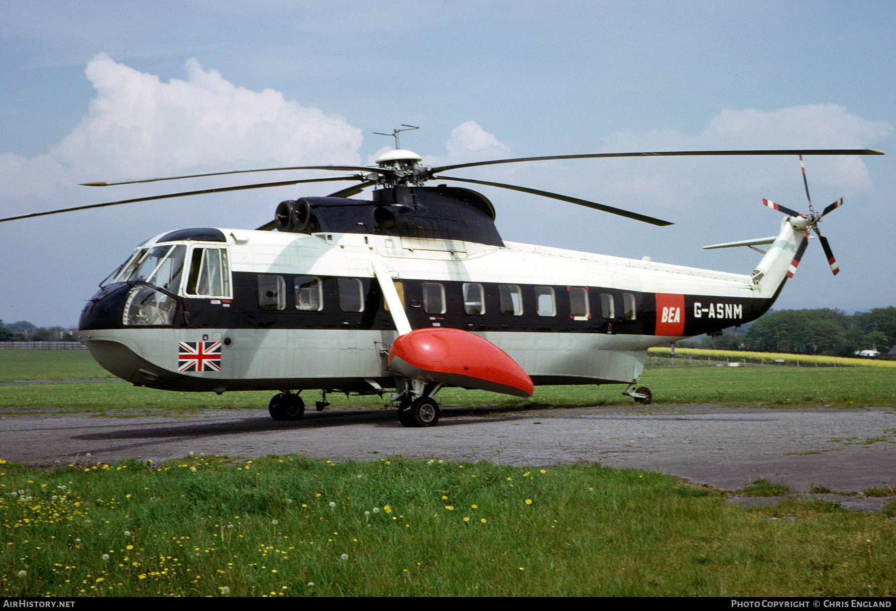 Aircraft Photo of G-ASNM | Sikorsky S-61N | BEA - British European Airways | AirHistory.net #461818