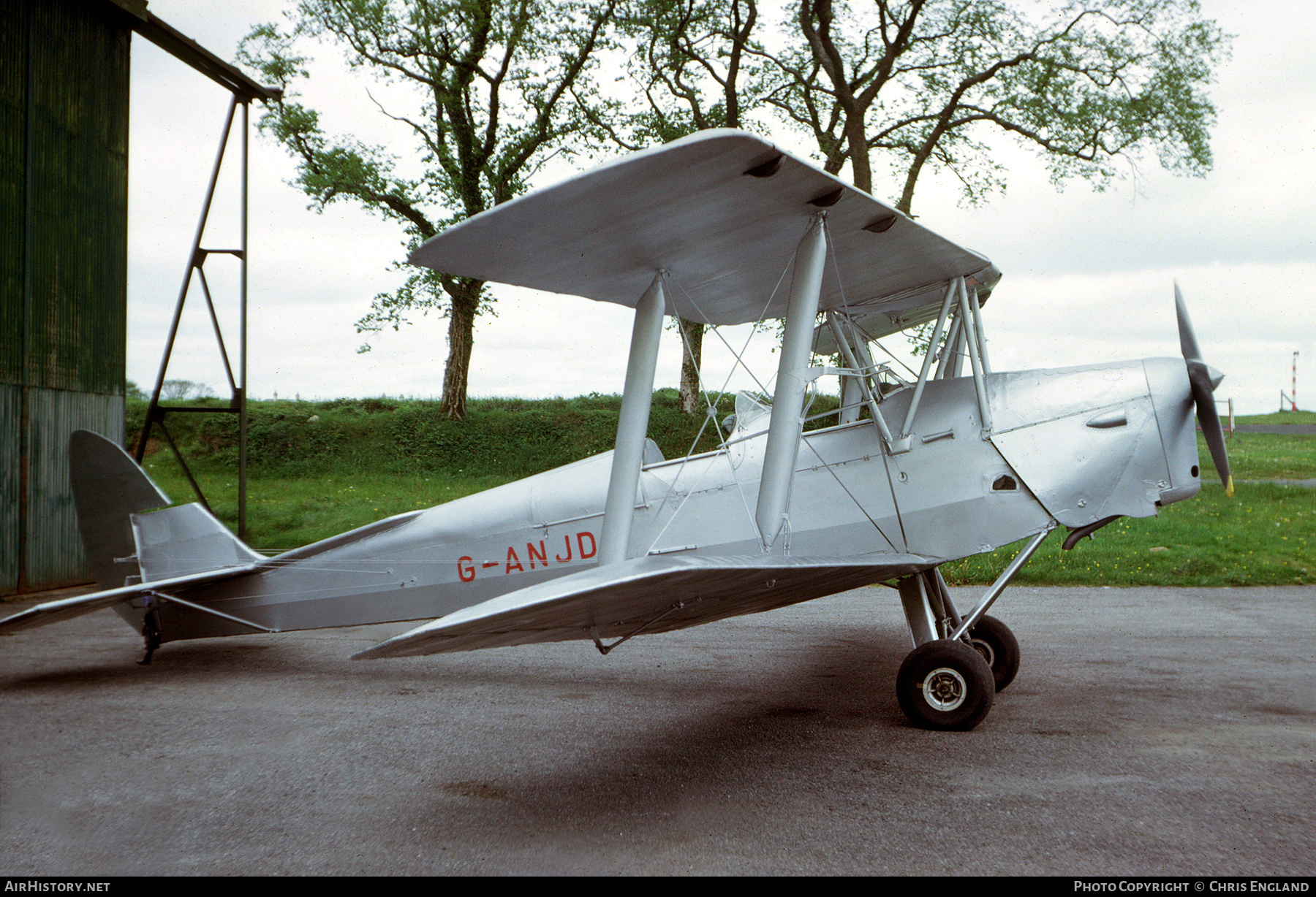 Aircraft Photo of G-ANJD | De Havilland D.H. 82A Tiger Moth II | AirHistory.net #461827
