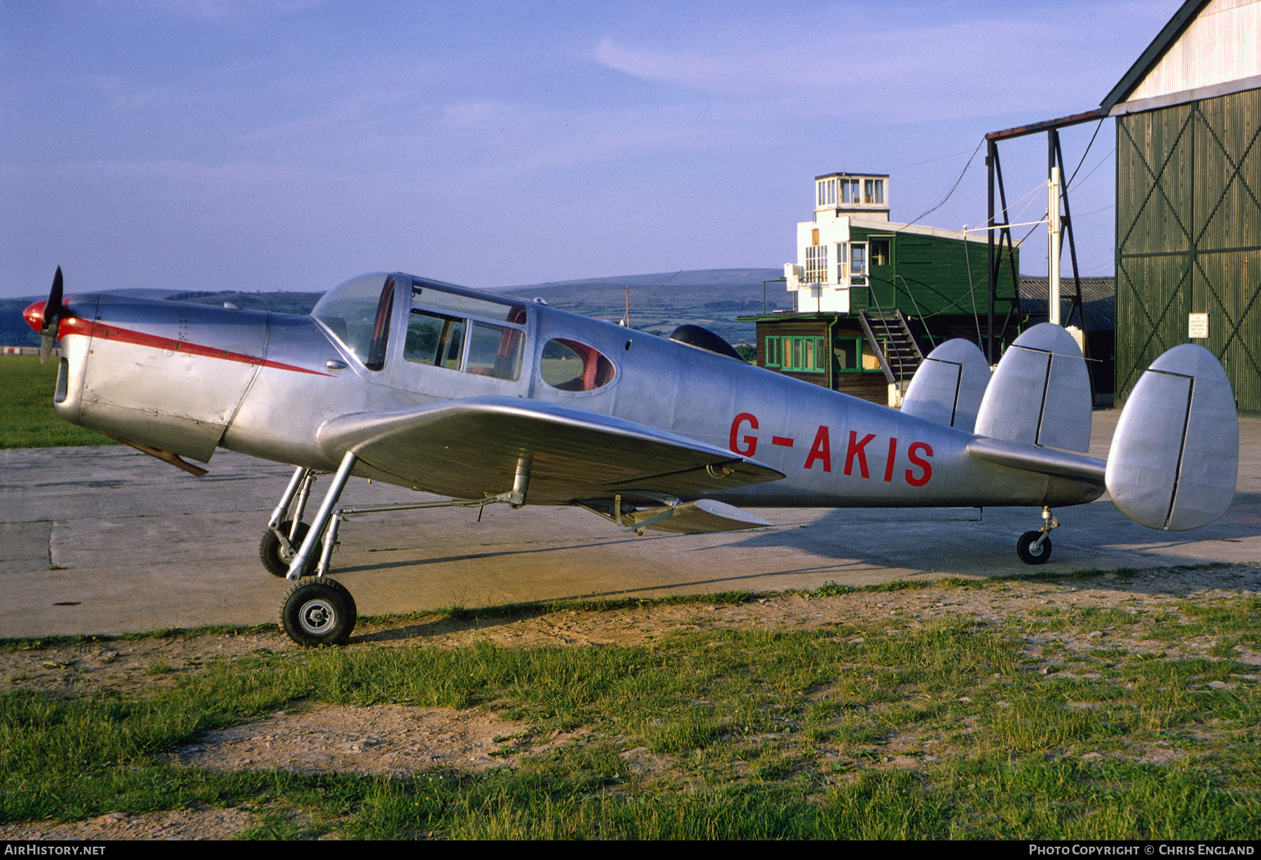 Aircraft Photo of G-AKIS | Miles M.38 Messenger 2A | AirHistory.net #461840