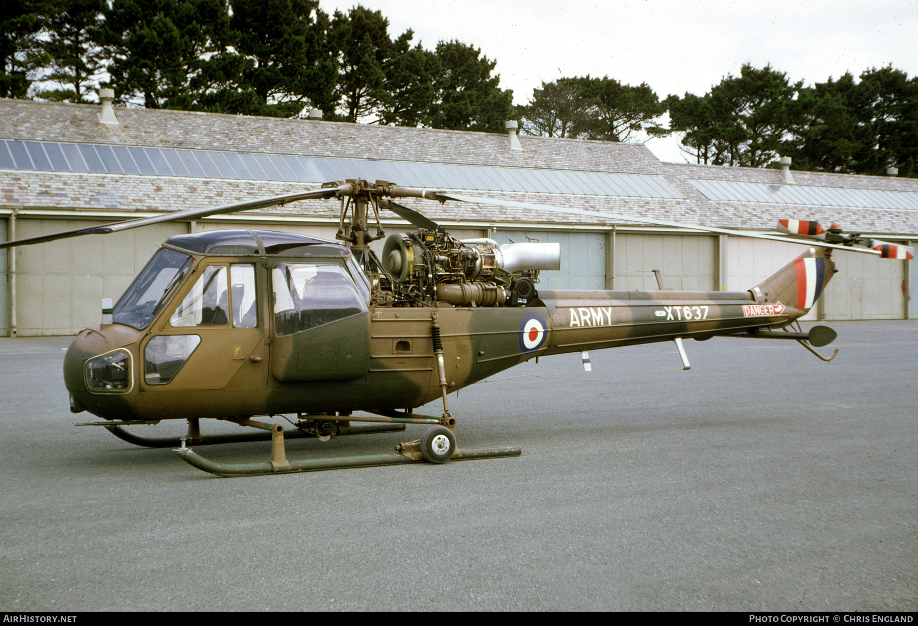 Aircraft Photo of XT637 | Westland Scout AH1 (P-531-2) | UK - Army | AirHistory.net #461842