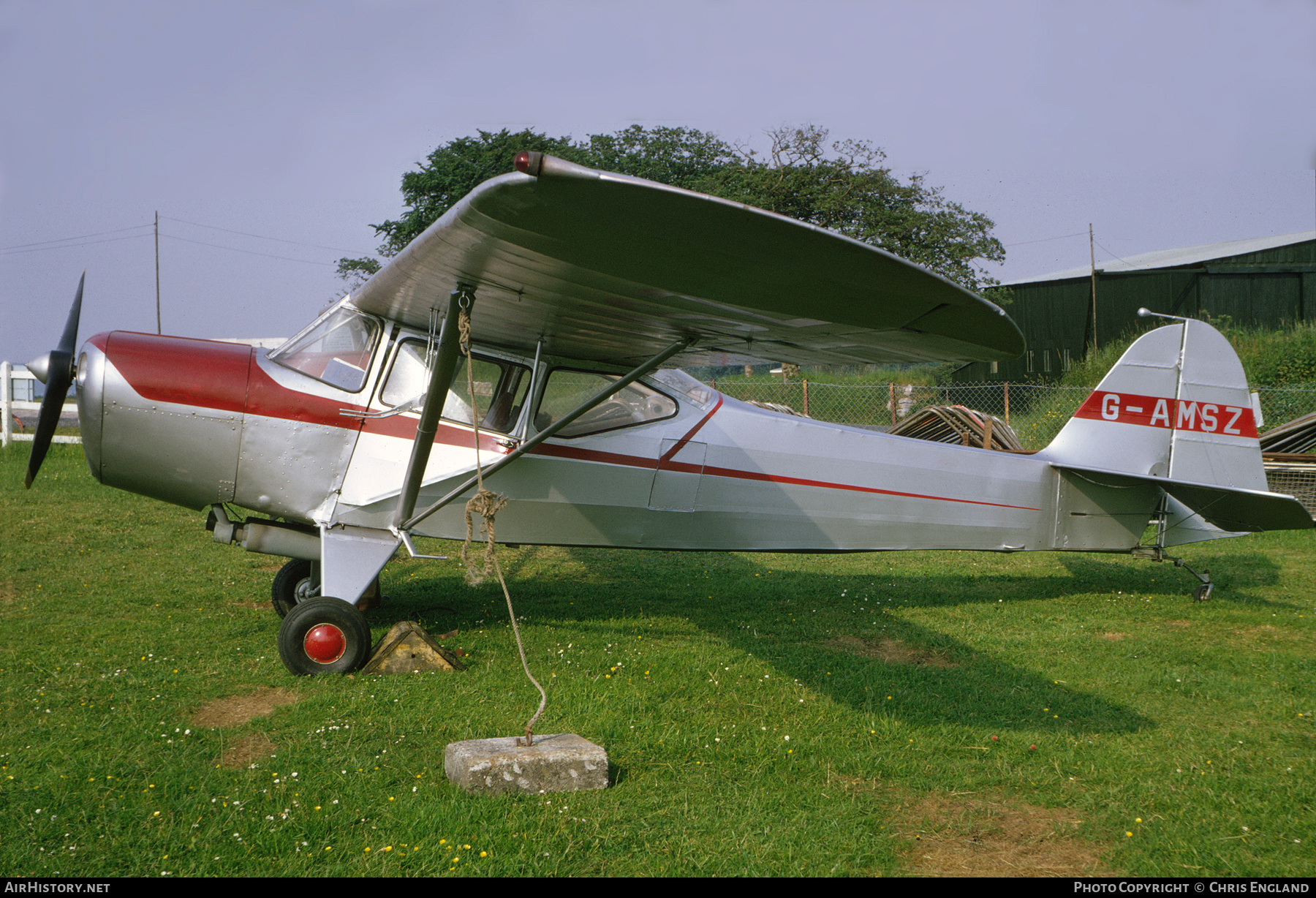 Aircraft Photo of G-AMSZ | Taylorcraft J Auster Mk5 | AirHistory.net #461844
