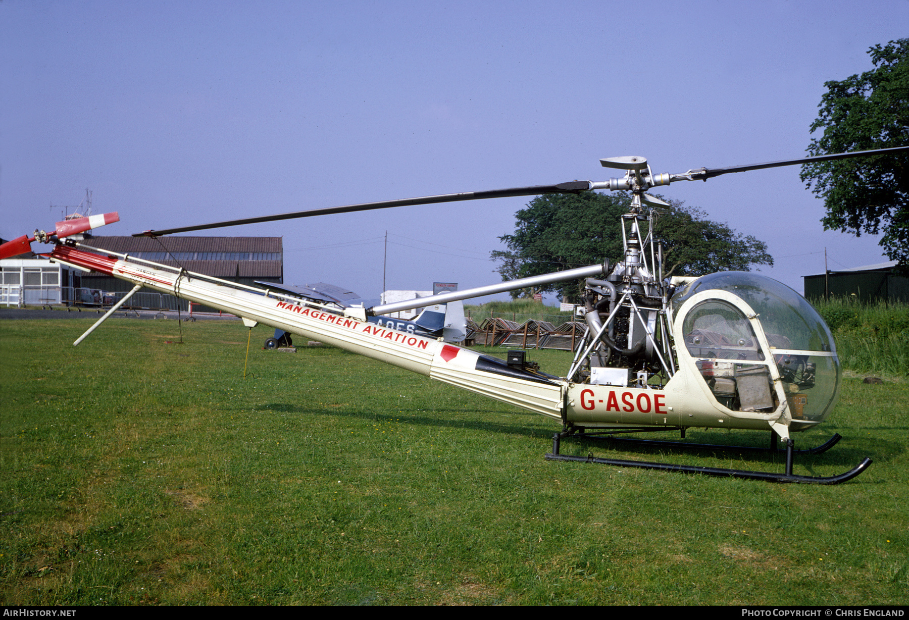 Aircraft Photo of G-ASOE | Hiller UH-12C | Management Aviation | AirHistory.net #461847