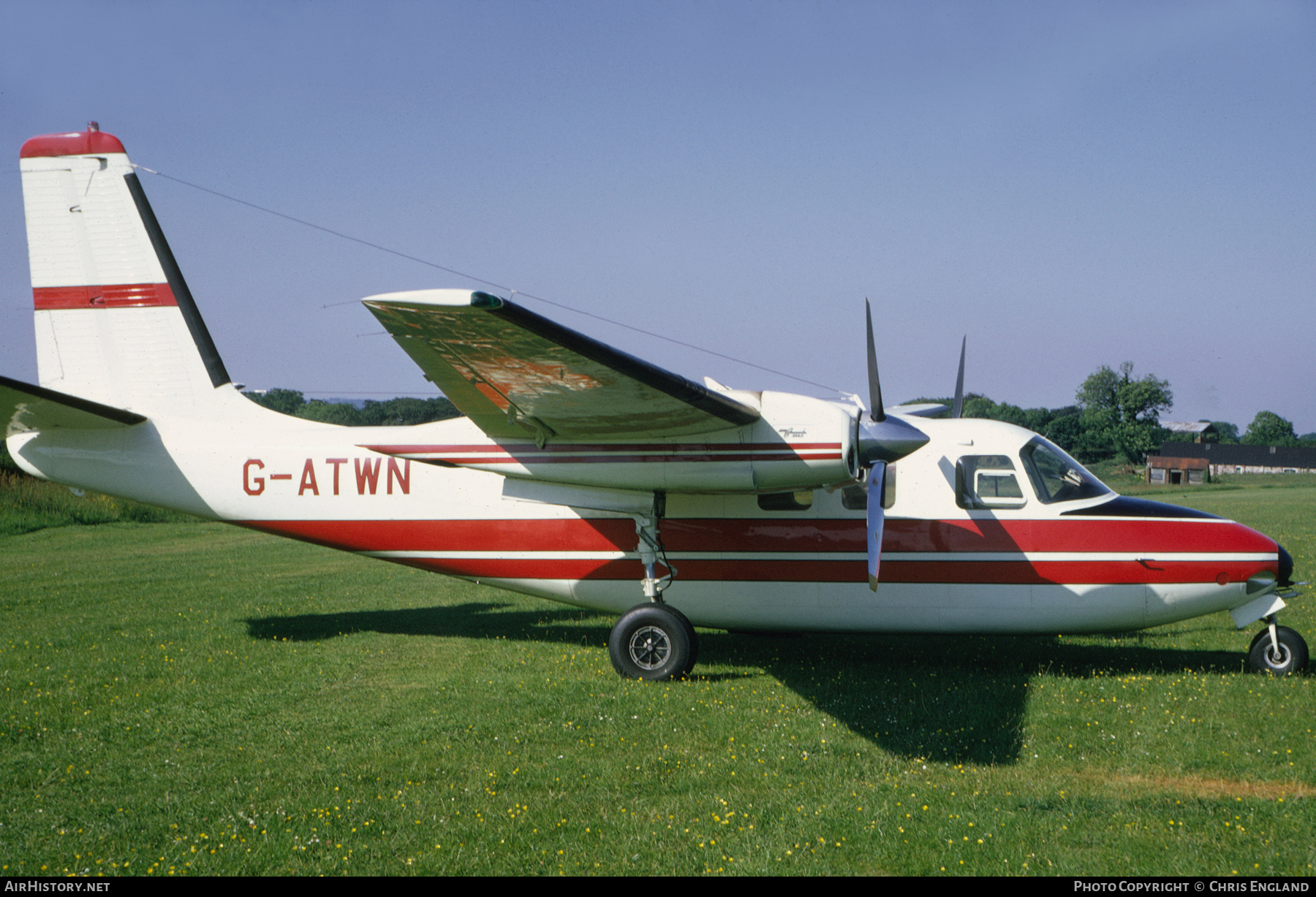 Aircraft Photo of G-ATWN | Aero Commander 680F Commander | AirHistory.net #461850