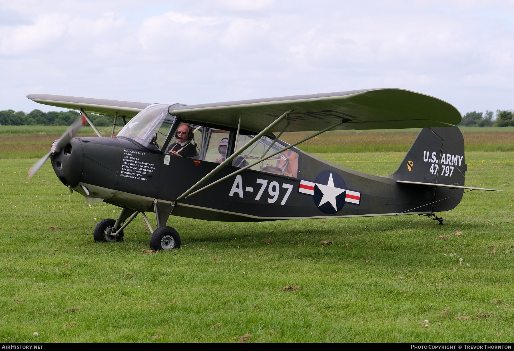 Aircraft Photo of G-BFAF / 47-797 | Aeronca 7BCM Champion | USA - Army | AirHistory.net #461855