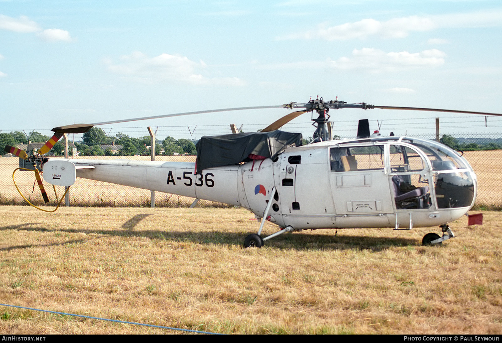 Aircraft Photo of A-536 | Sud SE-3160 Alouette III | Netherlands - Air Force | AirHistory.net #461870