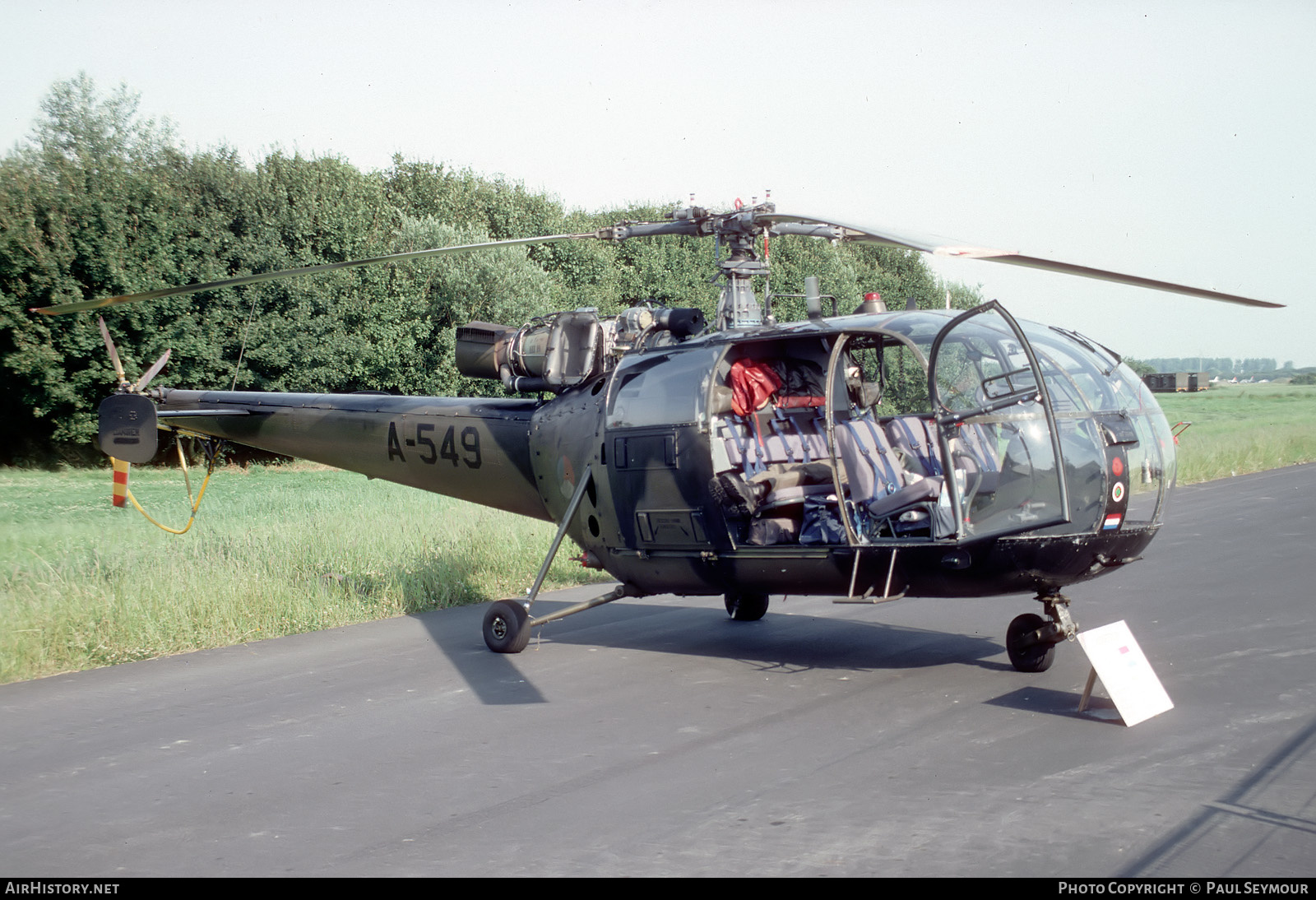 Aircraft Photo of A-549 | Sud SE-3160 Alouette III | Netherlands - Air Force | AirHistory.net #461873