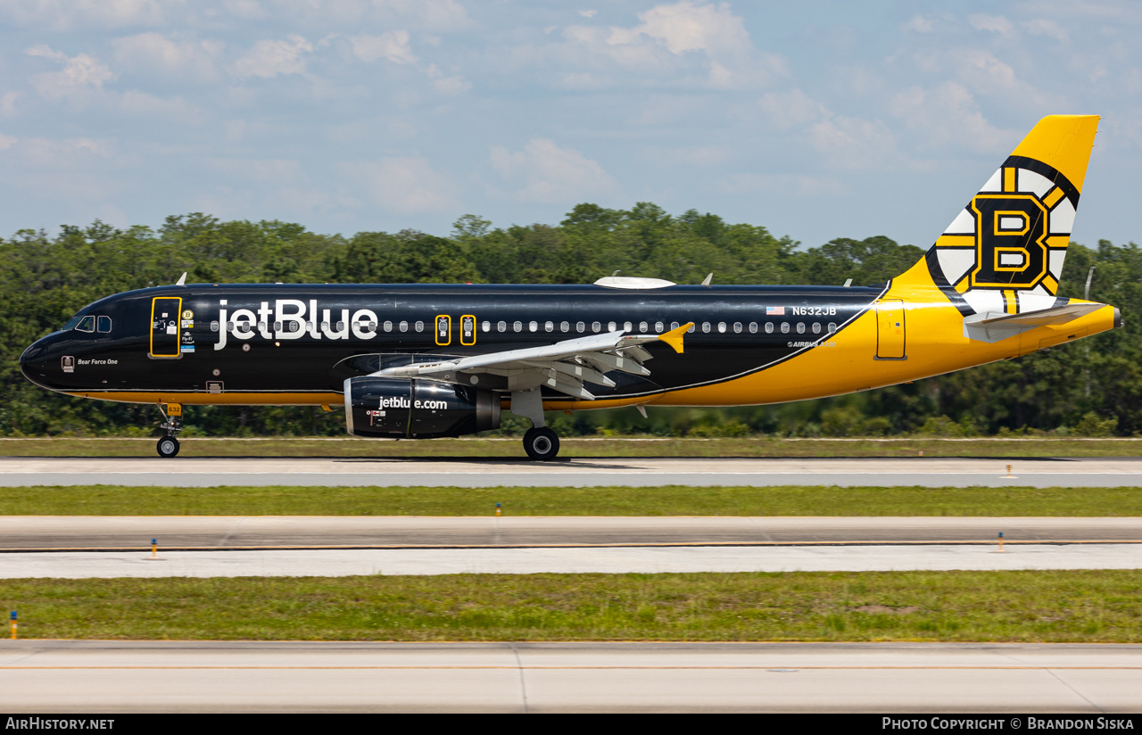Aircraft Photo of N632JB | Airbus A320-232 | JetBlue Airways | AirHistory.net #461890