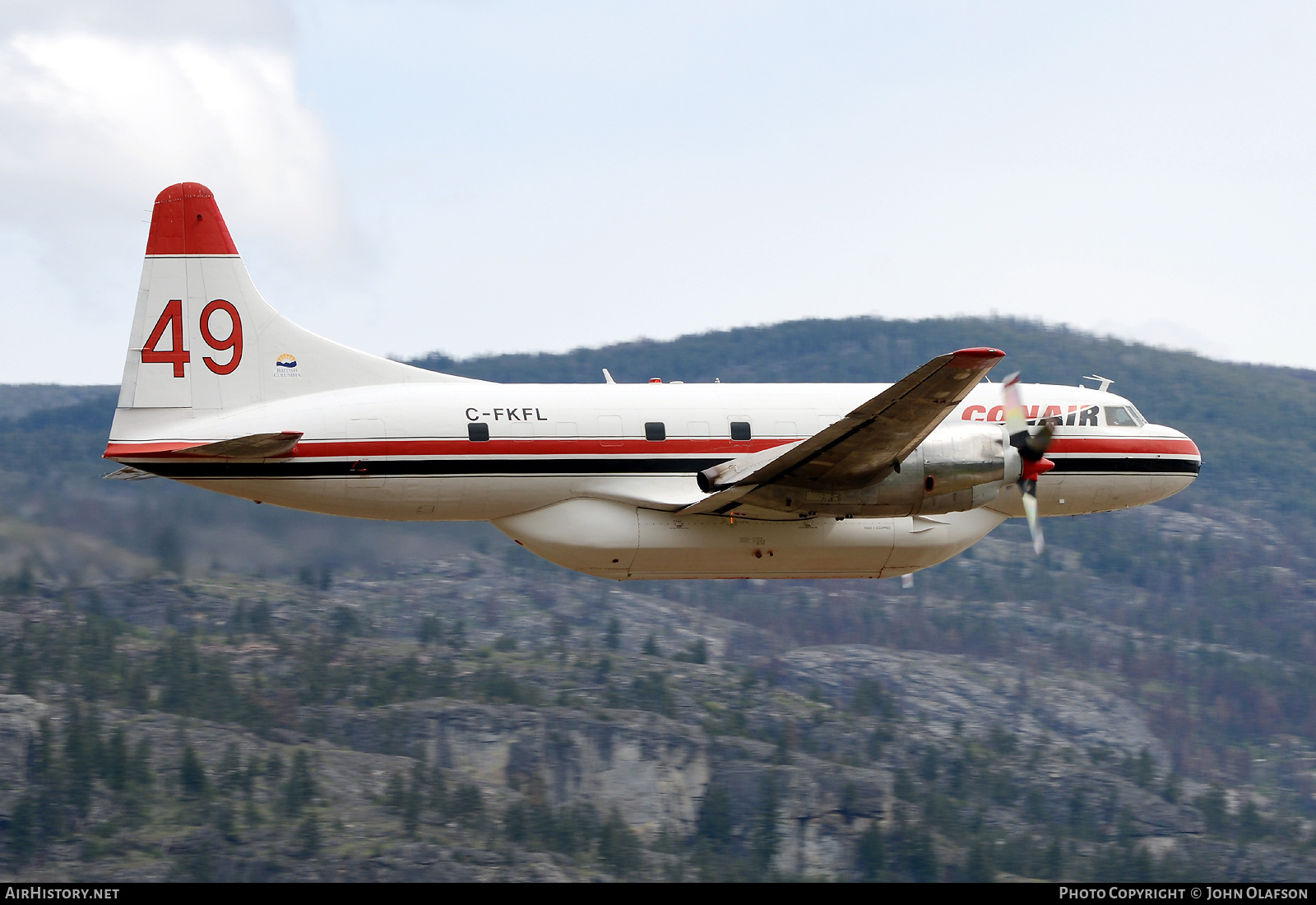 Aircraft Photo of C-FKFL | Convair 580/AT | Conair Aviation | AirHistory.net #461900