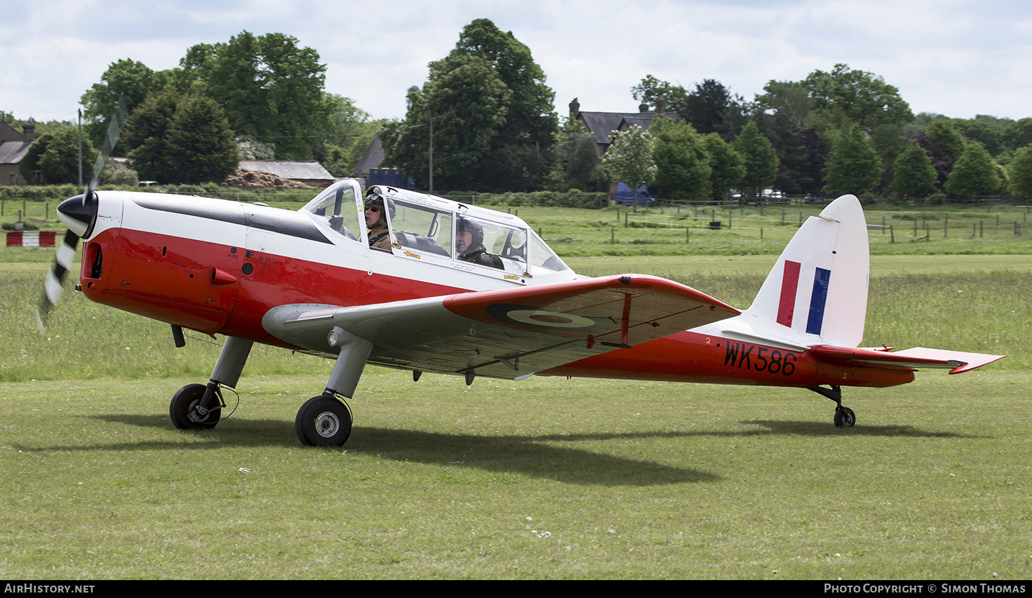 Aircraft Photo of G-BXGX / WK586 | De Havilland Canada DHC-1 Chipmunk Mk22 | UK - Army | AirHistory.net #461906
