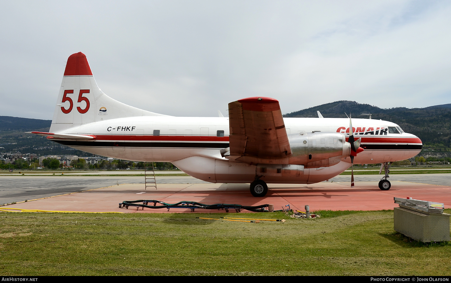 Aircraft Photo of C-FHKF | Convair 580/AT | Conair Aviation | AirHistory.net #461913