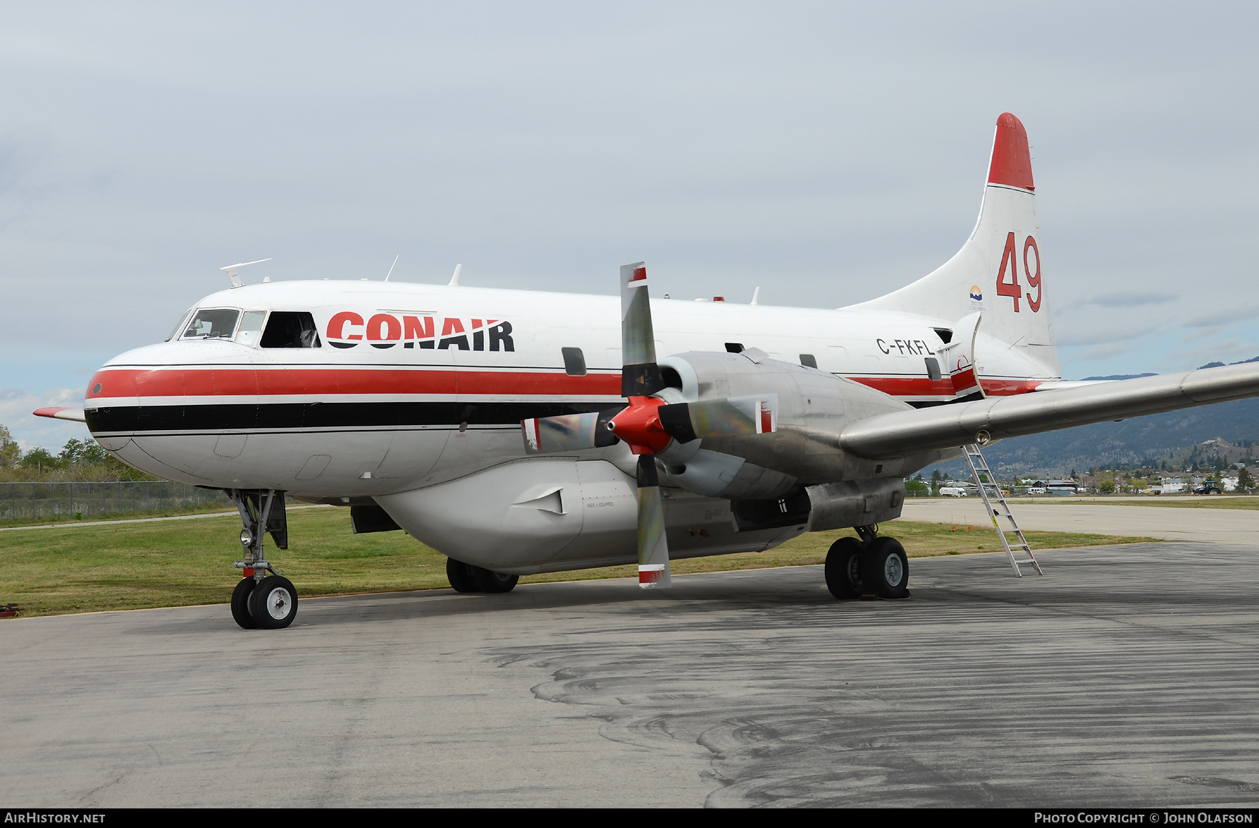 Aircraft Photo of C-FKFL | Convair 580/AT | Conair Aviation | AirHistory.net #461916