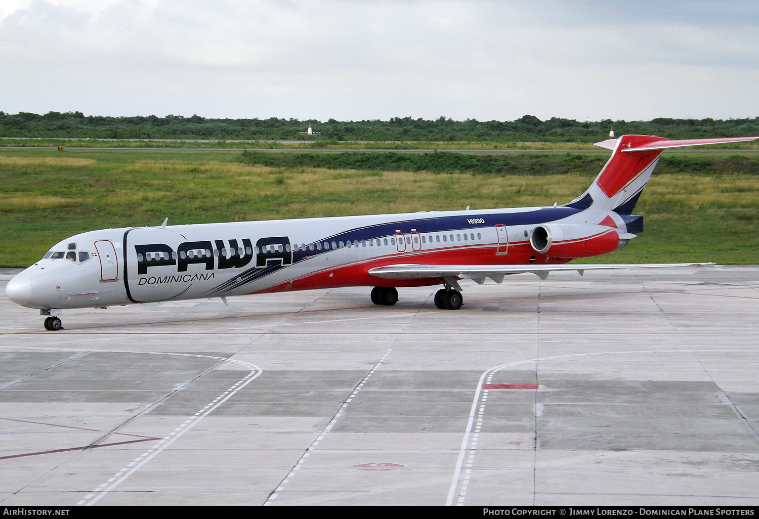 Aircraft Photo of HI990 | McDonnell Douglas MD-83 (DC-9-83) | PAWA Dominicana - Pan Am World Airways | AirHistory.net #461935