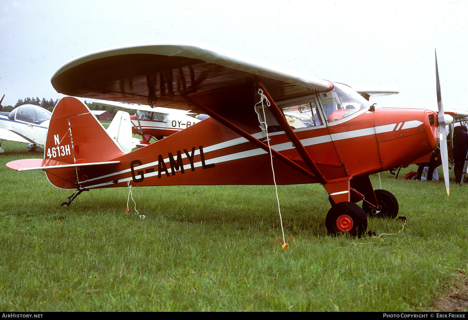 Aircraft Photo of G-AMYL / N4613H | Piper PA-17 Vagabond | AirHistory.net #461938