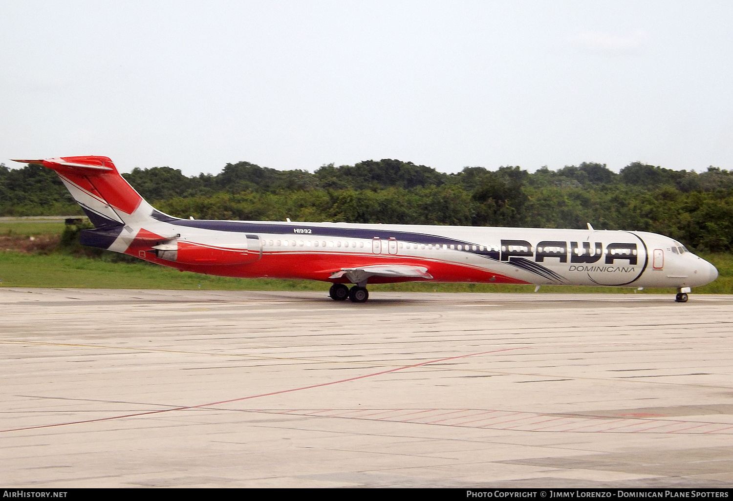 Aircraft Photo of HI992 | McDonnell Douglas MD-83 (DC-9-83) | PAWA Dominicana - Pan Am World Airways | AirHistory.net #461939