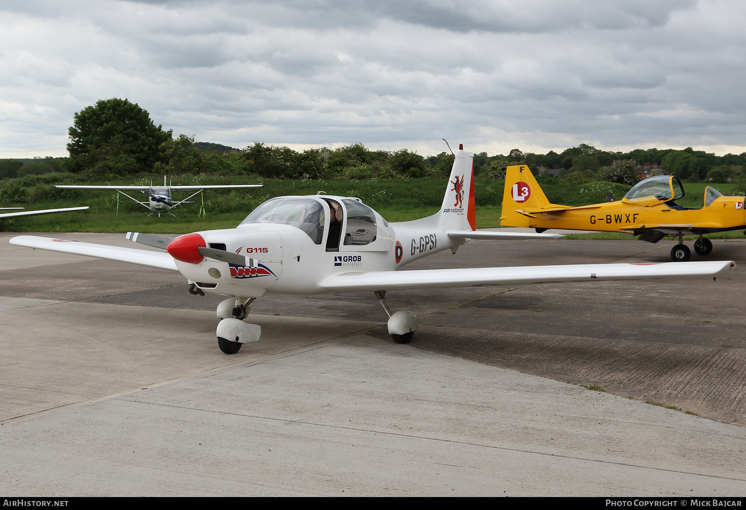 Aircraft Photo of G-GPSI | Grob G-115 | Air Midwest Flight Acadamy | AirHistory.net #461950