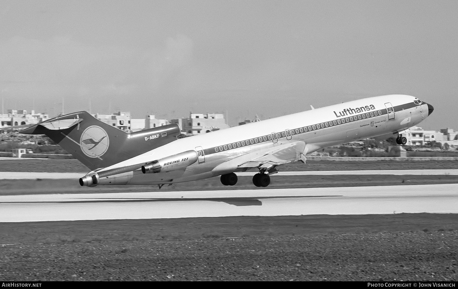 Aircraft Photo of D-ABKF | Boeing 727-230/Adv | Lufthansa | AirHistory.net #461968