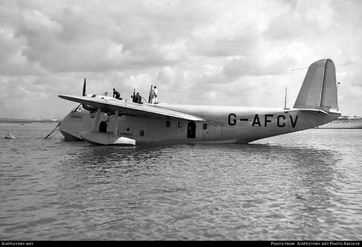 Aircraft Photo of G-AFCV | Short S-30 Empire | Imperial Airways | AirHistory.net #461970