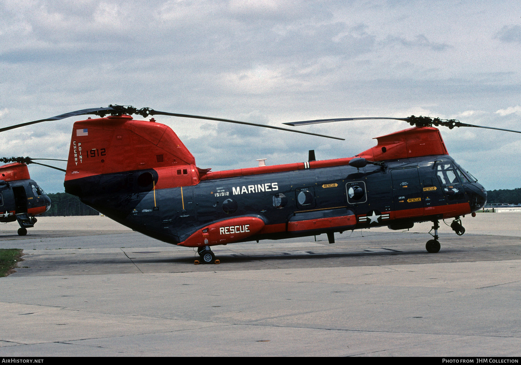 Aircraft Photo of 151912 / 1912 | Boeing Vertol HH-46D Sea Knight | USA - Marines | AirHistory.net #462000