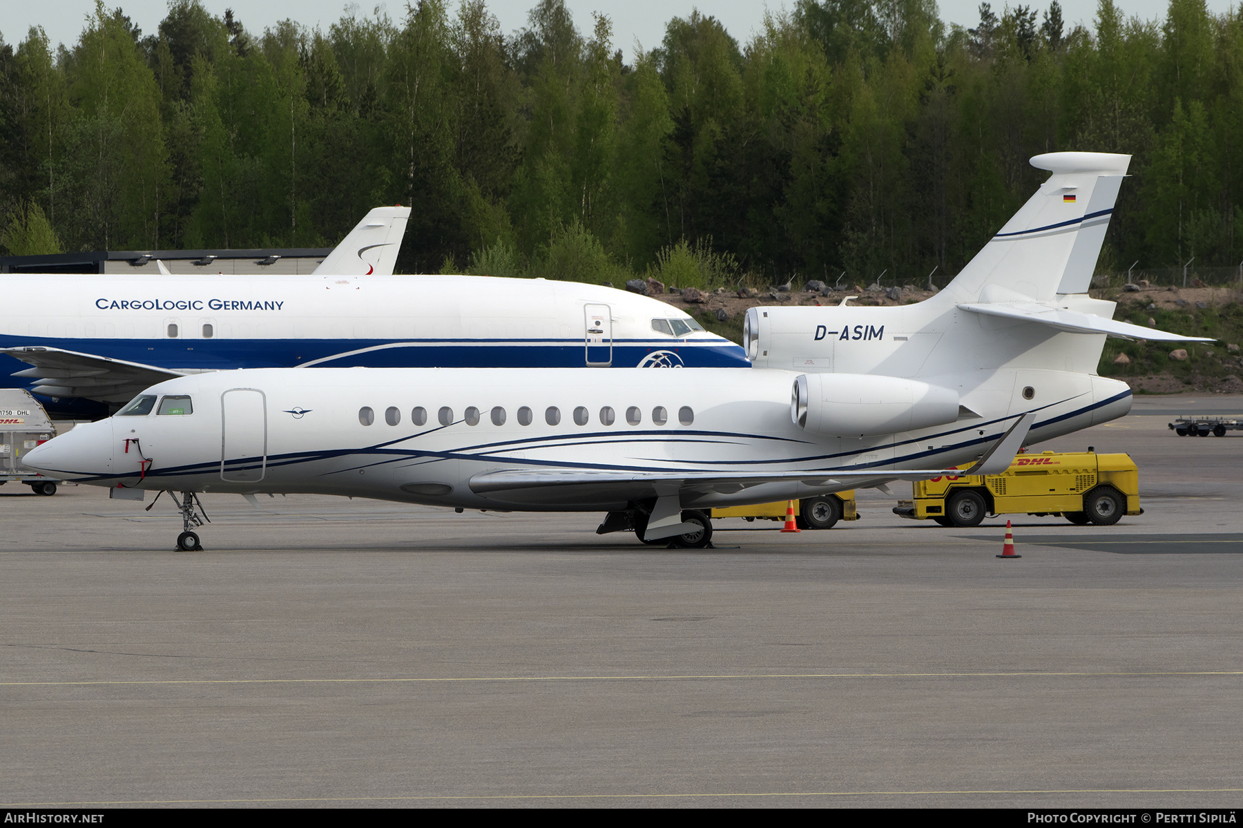 Aircraft Photo of D-ASIM | Dassault Falcon 7X | Air Hamburg | AirHistory.net #462025