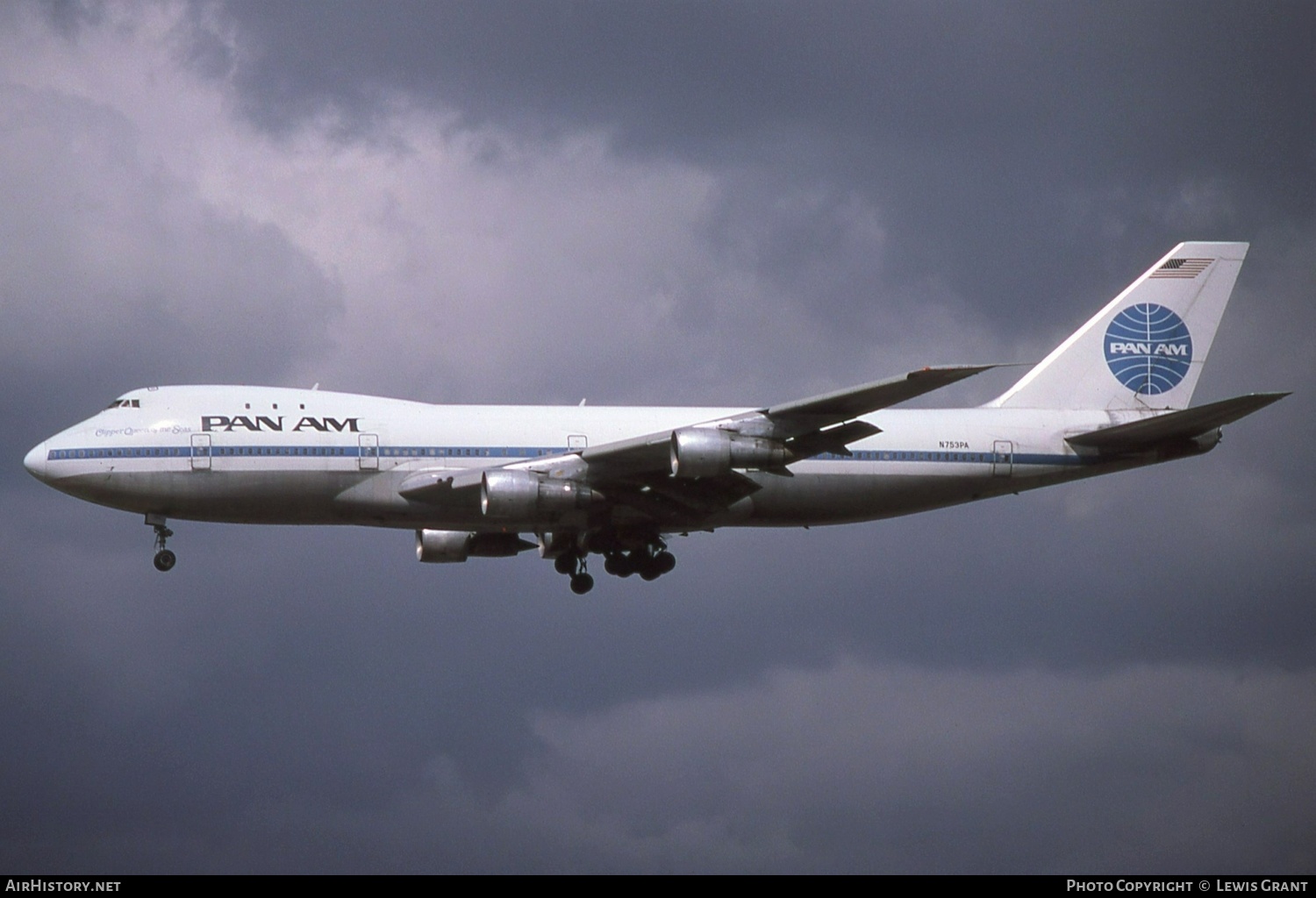 Aircraft Photo of N753PA | Boeing 747-121 | Pan American World Airways - Pan Am | AirHistory.net #462036