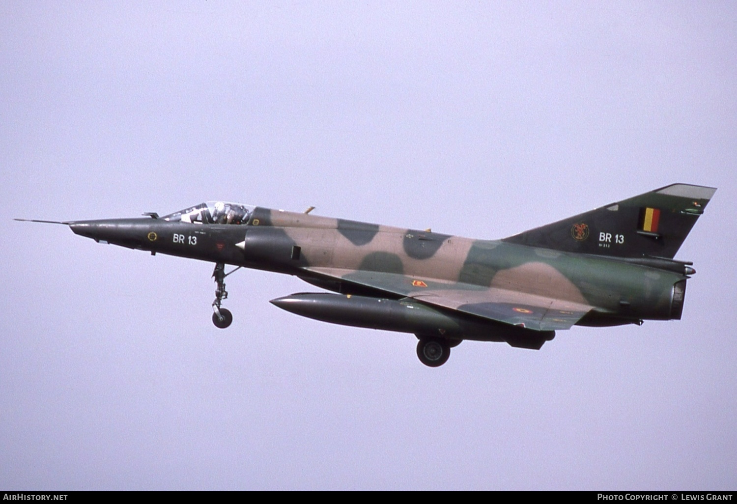 Aircraft Photo of BR13 | Dassault Mirage 5BR | Belgium - Air Force | AirHistory.net #462038