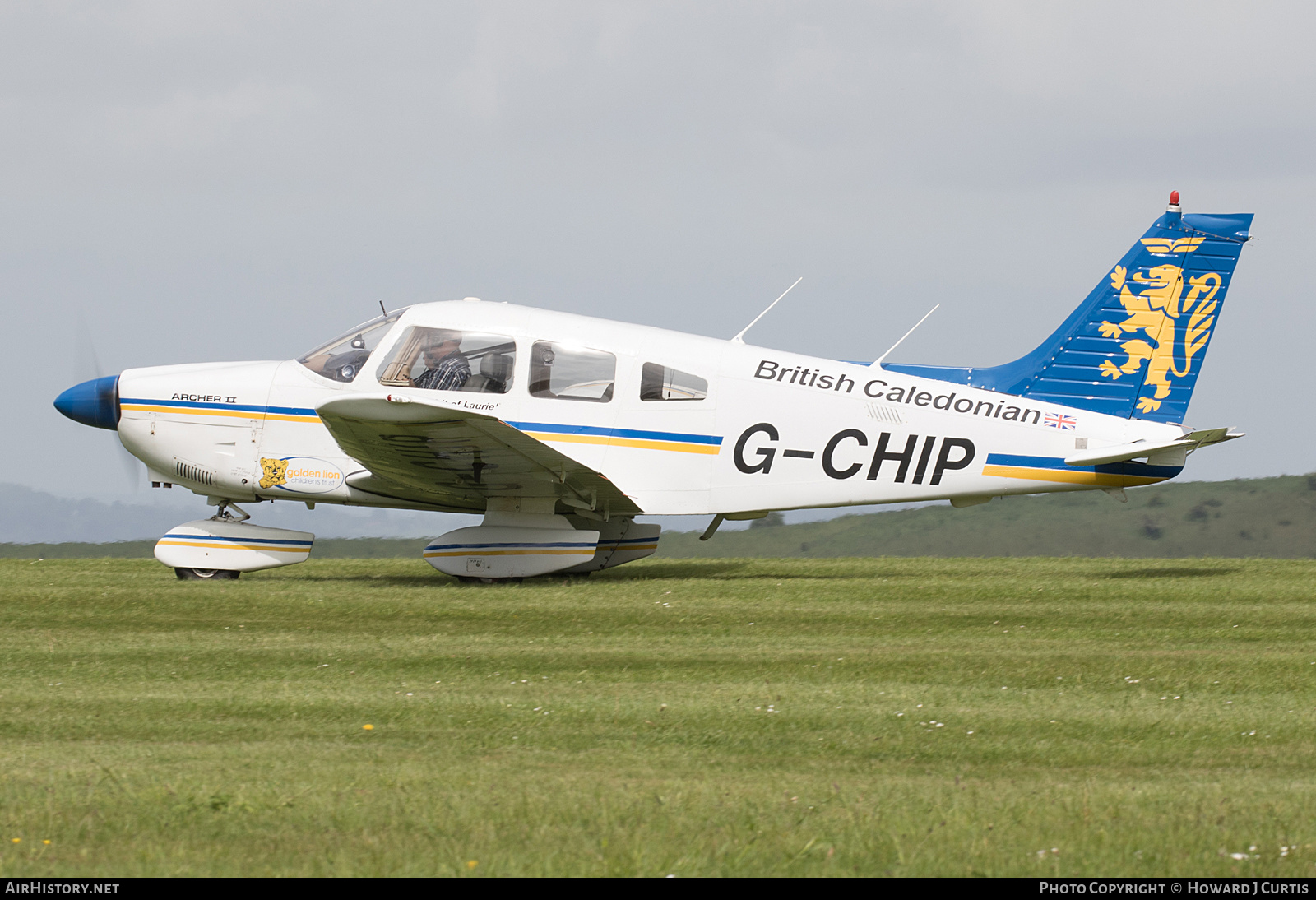 Aircraft Photo of G-CHIP | Piper PA-28-181 Cherokee Archer II | British Caledonian Airways | AirHistory.net #462051