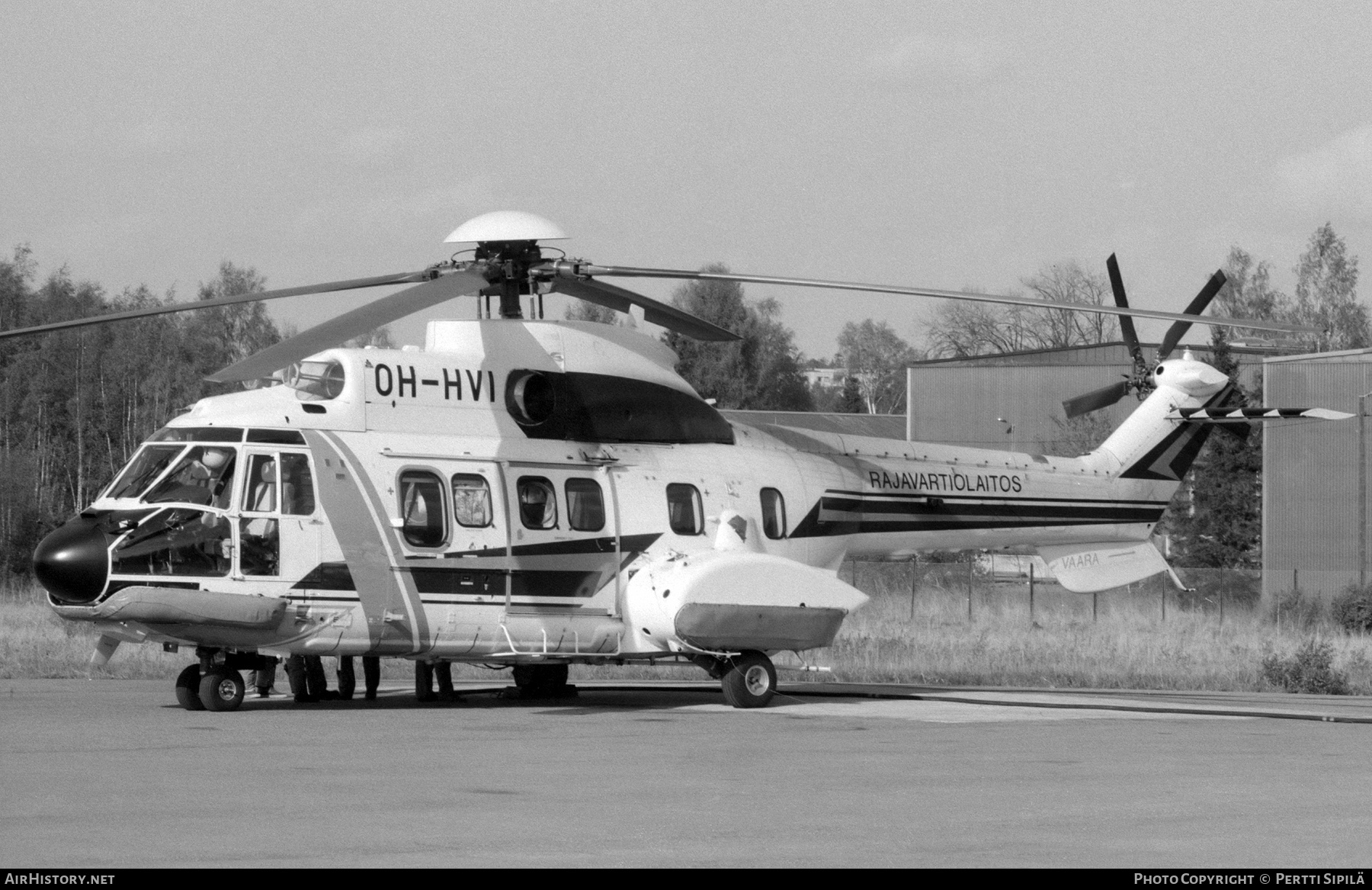 Aircraft Photo of OH-HVI | Aerospatiale AS-332L1 Super Puma | Rajavartiolaitos - Finnish Border Guard | AirHistory.net #462073