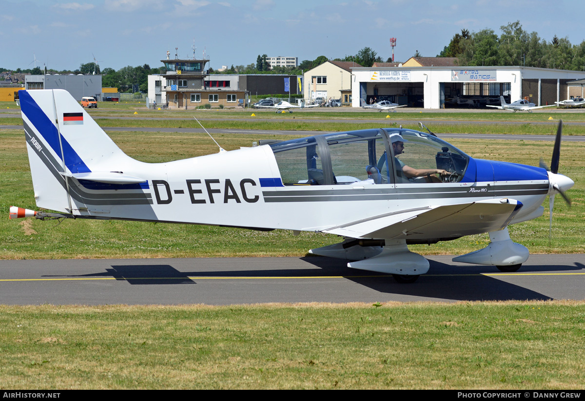 Aircraft Photo of D-EFAC | Robin DR-400-180R Remo 180 | AirHistory.net #462119