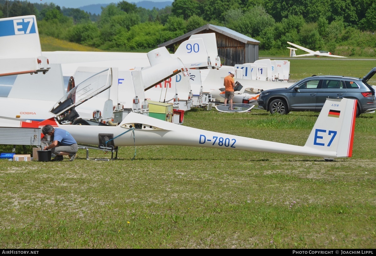 Aircraft Photo of D-7802 | Rolladen-Schneider LS-6 | AirHistory.net #462127