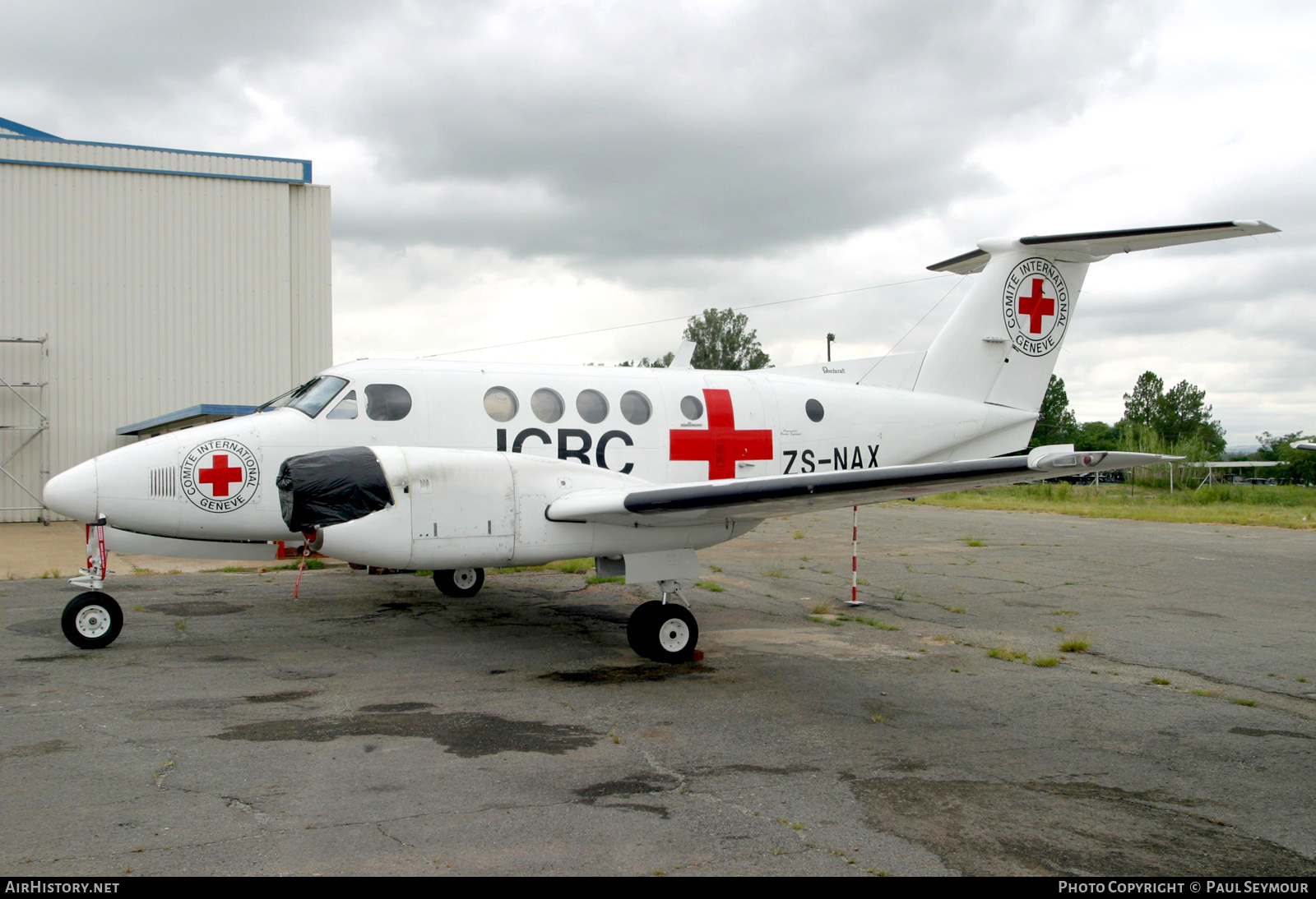 Aircraft Photo of ZS-NAX | Beech 200C Super King Air | ICRC - International Committee of the Red Cross | AirHistory.net #462128