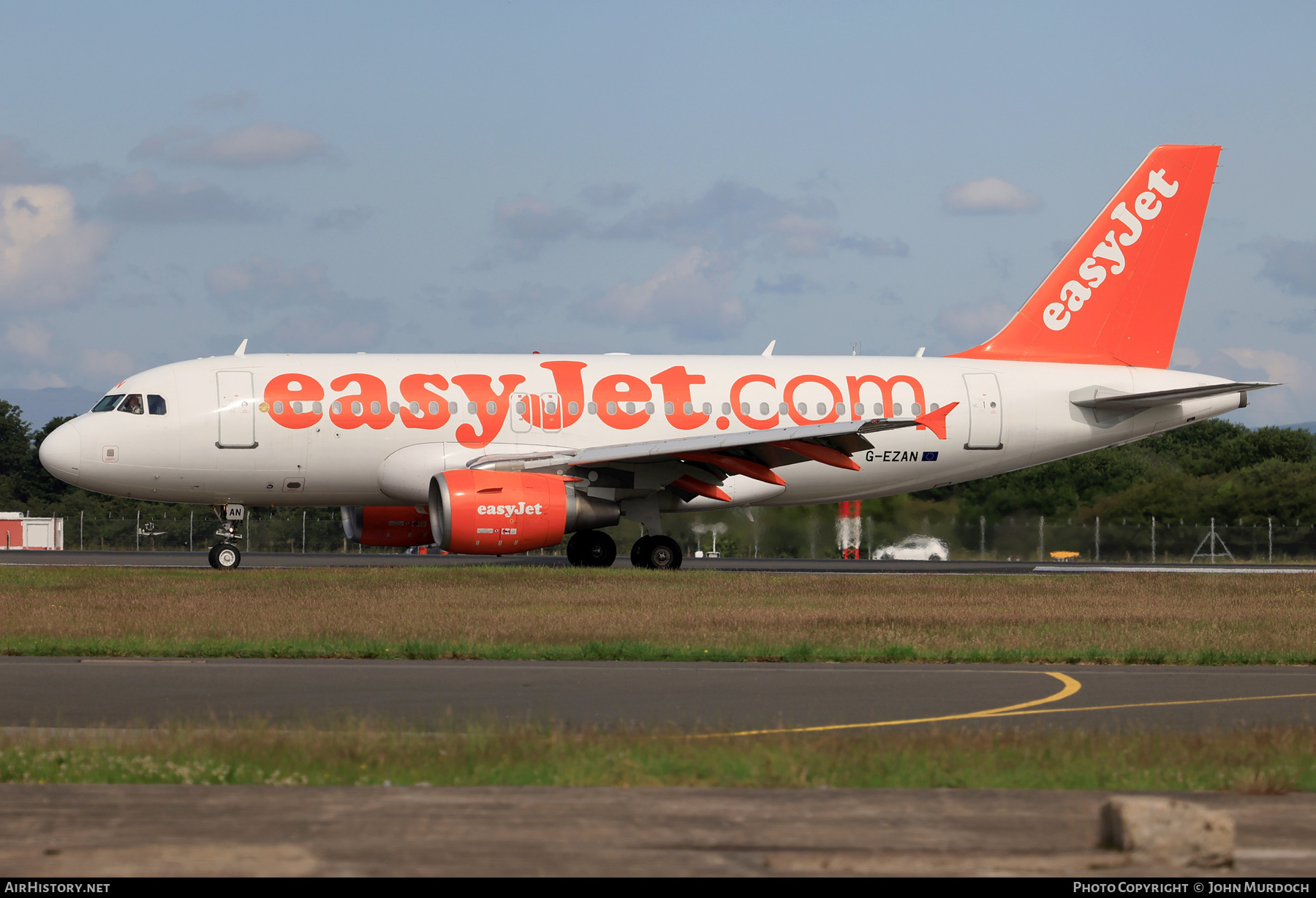 Aircraft Photo of G-EZAN | Airbus A319-111 | EasyJet | AirHistory.net #462142