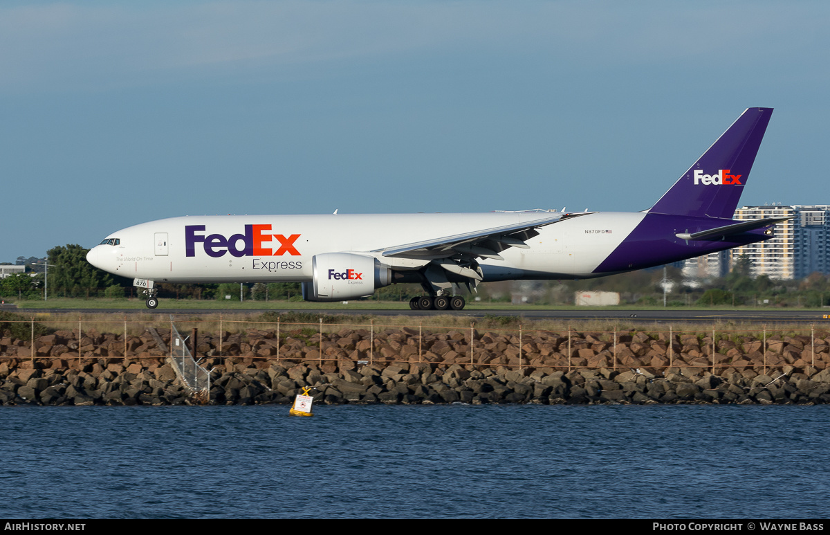 Aircraft Photo of N870FD | Boeing 777-F | FedEx Express - Federal Express | AirHistory.net #462144