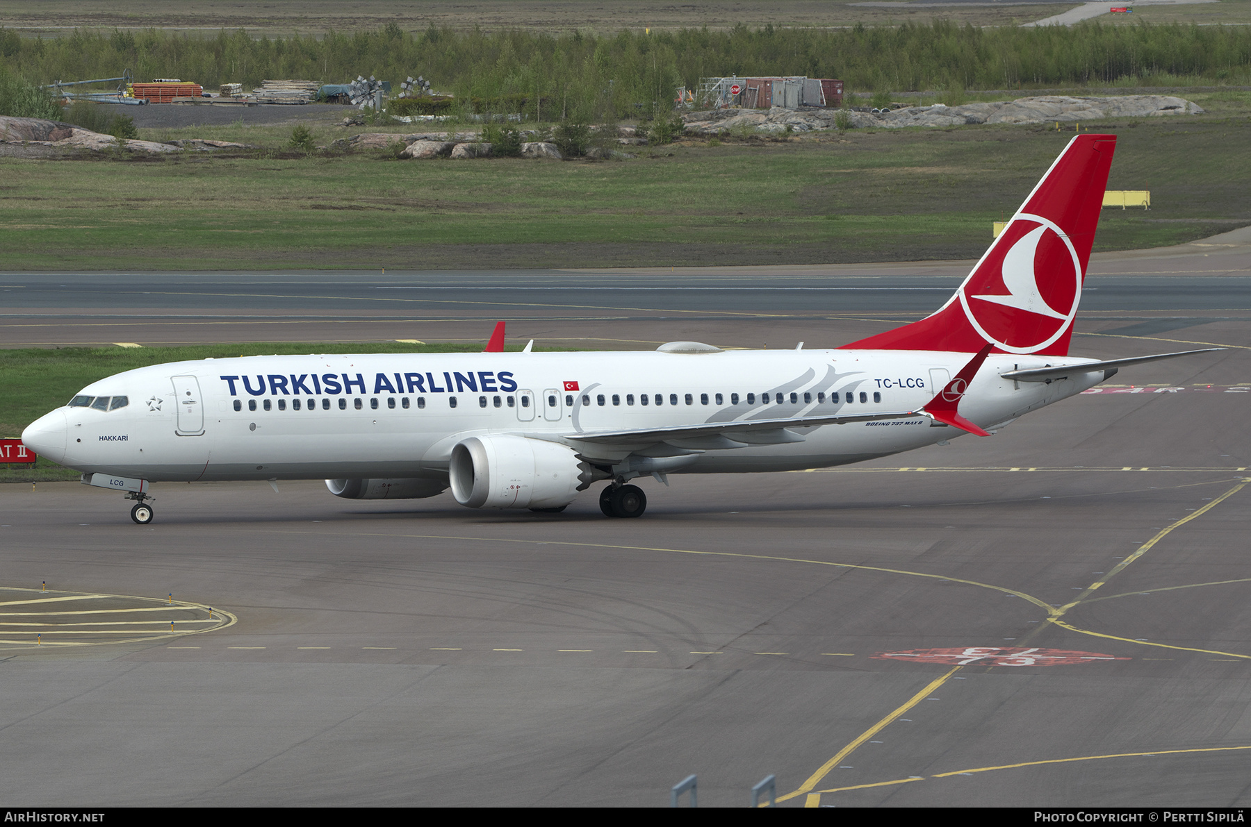 Aircraft Photo of TC-LCG | Boeing 737-8 Max 8 | Turkish Airlines | AirHistory.net #462154