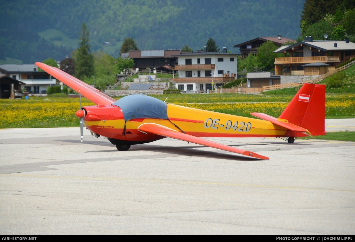 Aircraft Photo of OE-9420 | Scheibe SF-25C Falke 1700 | AirHistory.net #462182