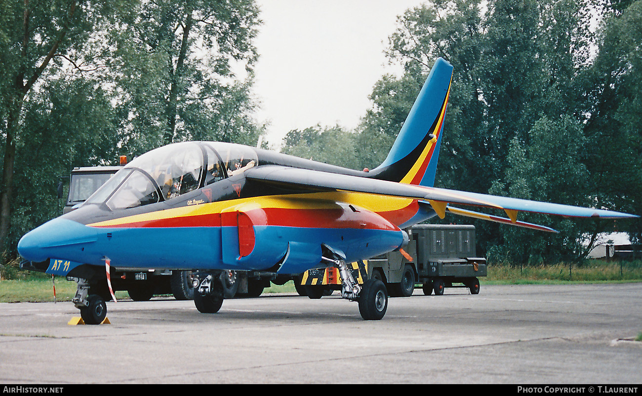 Aircraft Photo of AT11 | Dassault-Dornier Alpha Jet 1B | Belgium - Air Force | AirHistory.net #462197