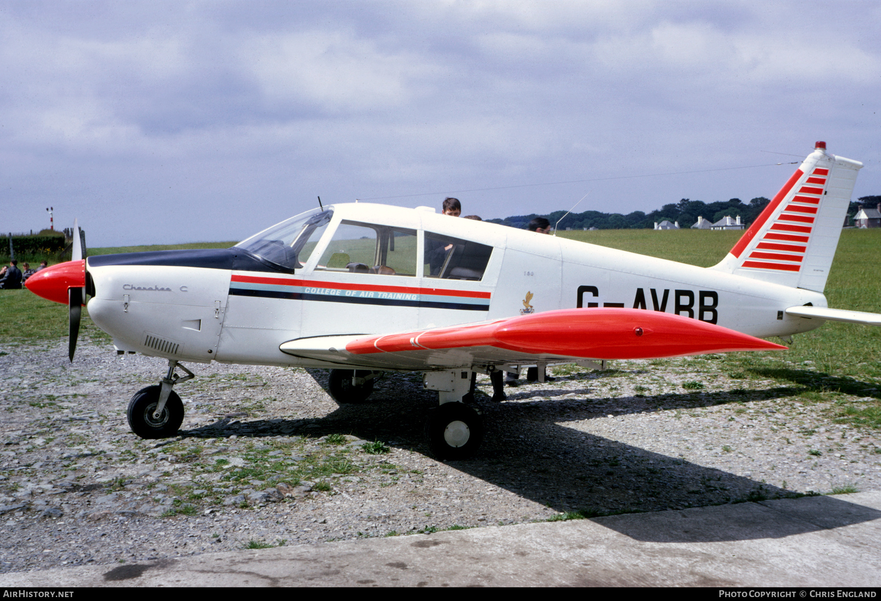 Aircraft Photo of G-AVBB | Piper PA-28-180 Cherokee C | College of Air Training | AirHistory.net #462204